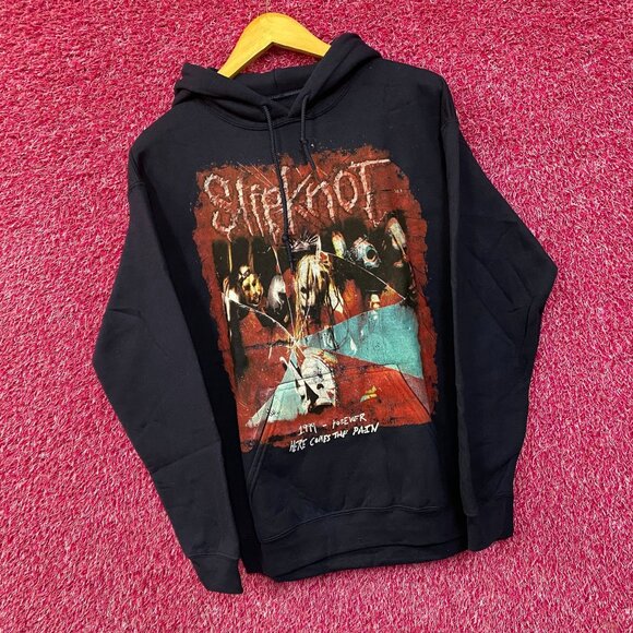 Slipknot Here Comes The Pain 25th Anniversary Tour Hoodie Medium - Picture 3 of 5